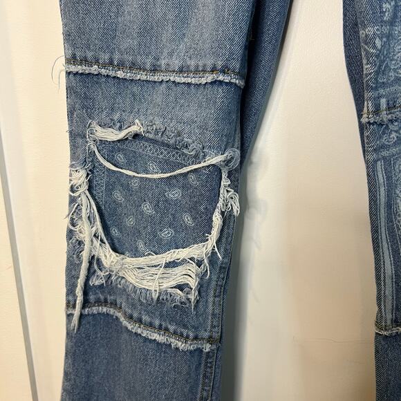 Cleo + Wolf Women’s Astoria High Rise Straight Jeans Size 25 - Picture 4 of 9